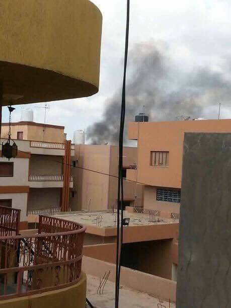 Clashes renewed in the city of Zawiya. Random shootings in residential areas. Residents trapped. 