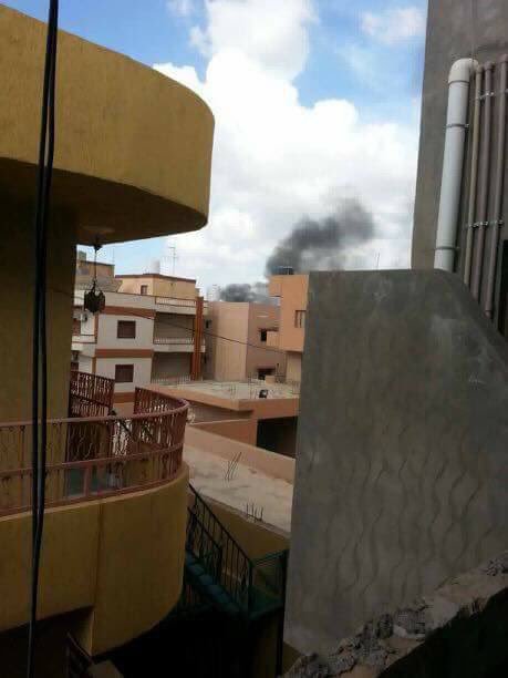 Clashes renewed in the city of Zawiya. Random shootings in residential areas. Residents trapped. 