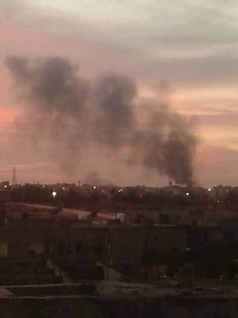 Sabha Libya this evening as tribal conflict worsens  