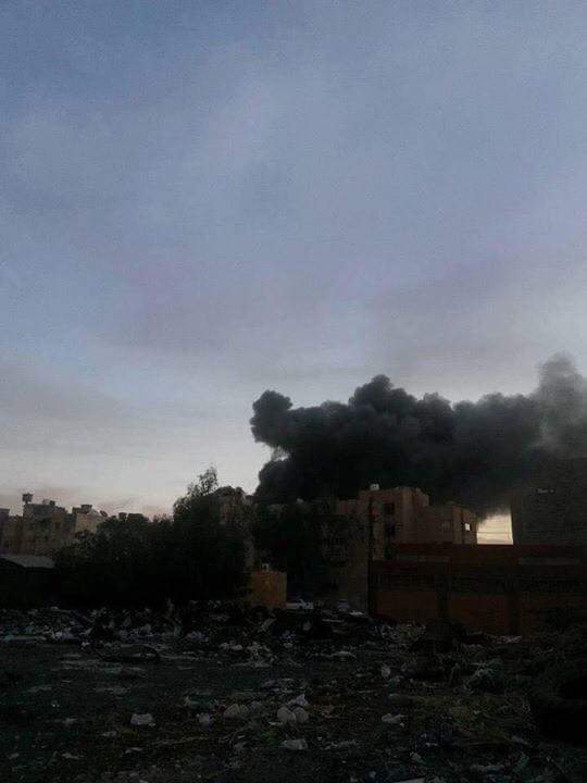 Sabha Libya this evening as tribal conflict worsens  