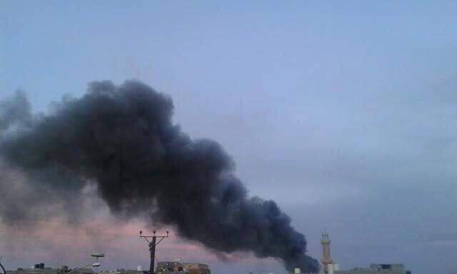Sabha Libya this evening as tribal conflict worsens  