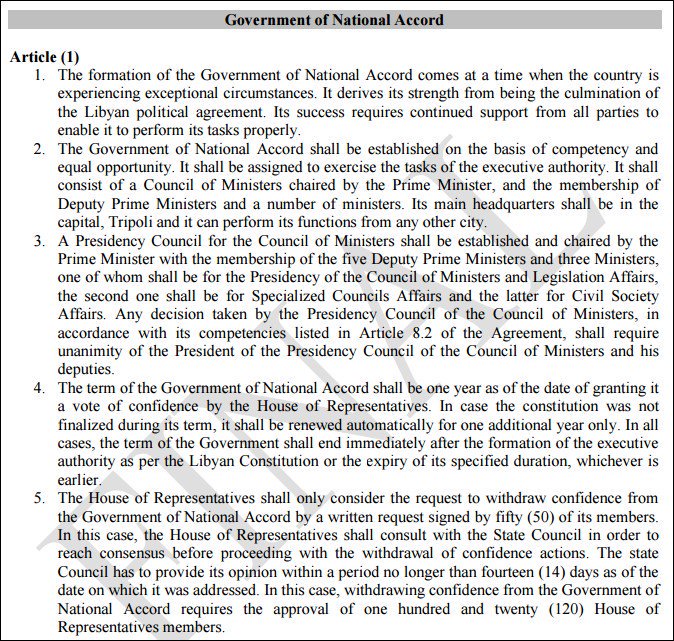 Today is theoretically the expiration date of the GNA as part of the Libyan Political Agreement  