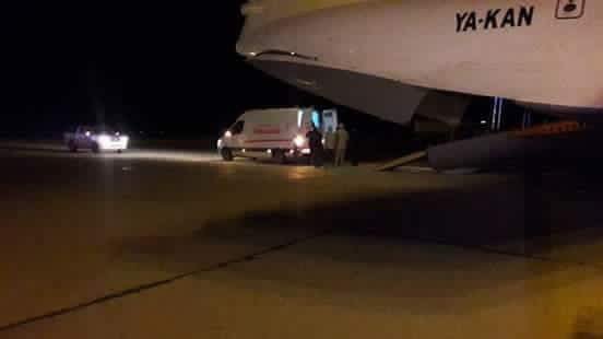 Libya - Pictures released earlier this week showing LNA's injured boarding in Russia|n Il-76 in Benina Airbase near Benghazi to Moscow.  