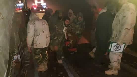 Libya - Pictures released earlier this week showing LNA's injured boarding in Russia|n Il-76 in Benina Airbase near Benghazi to Moscow.  