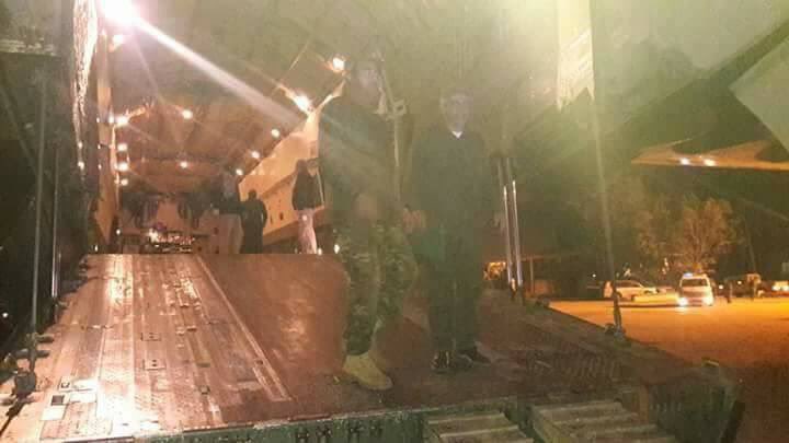 Libya - Pictures released earlier this week showing LNA's injured boarding in Russia|n Il-76 in Benina Airbase near Benghazi to Moscow.  