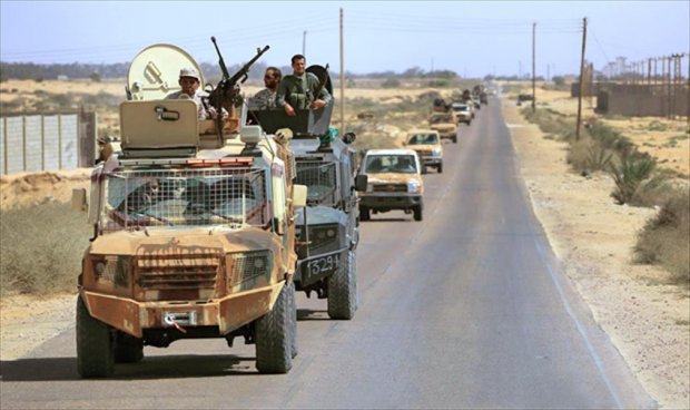 LNA General Command: Armed forces advancing towards Ras Lanuf to liberate oil ports from terrorist militias.  