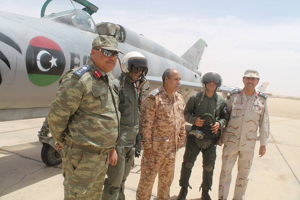 FLAF MiG-21s in JAN AB (Tubroq)  