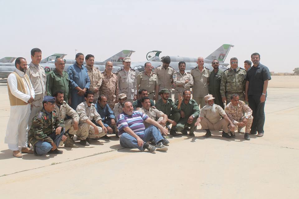 FLAF MiG-21s in JAN AB (Tubroq)  