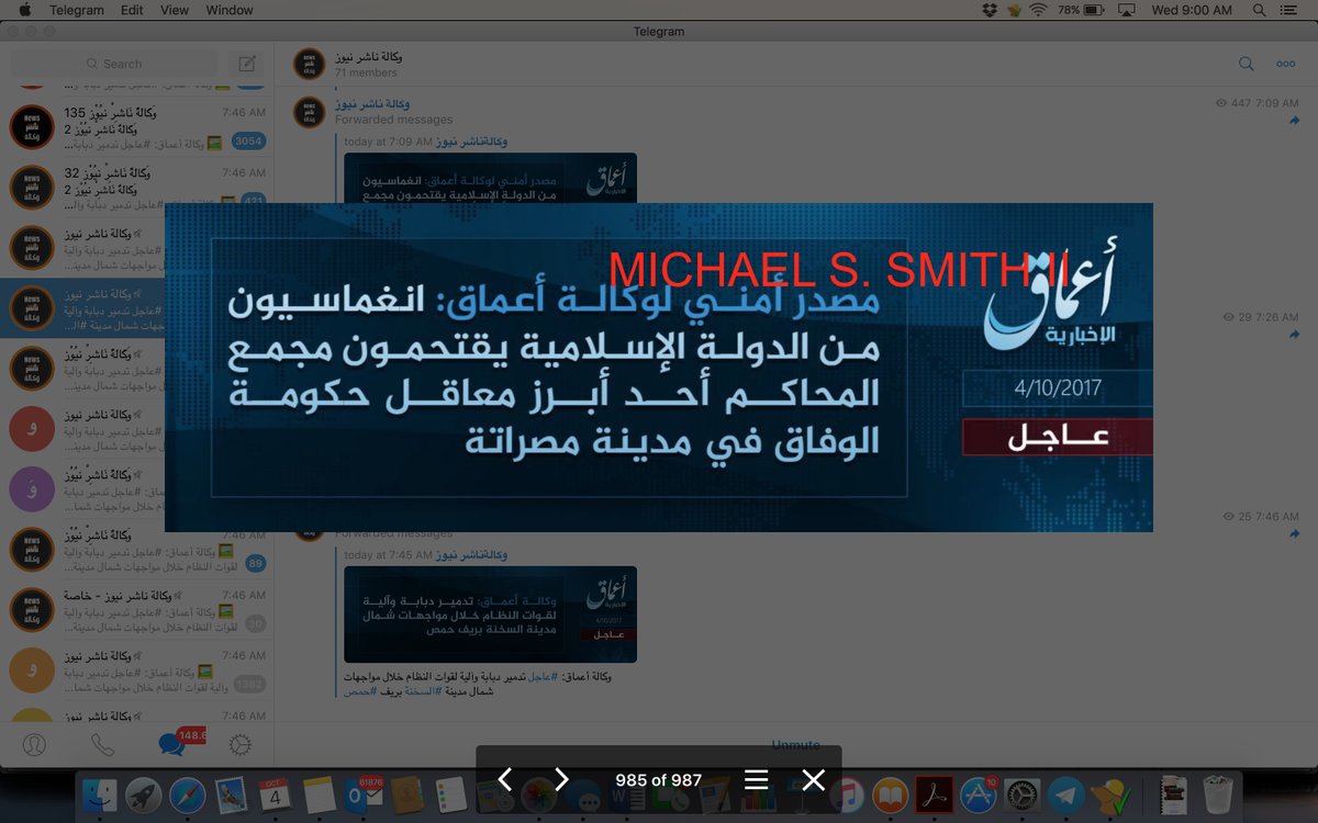 IŞİD Amaq ajansı aracılığıyla Misrata saldırısını üstlendi