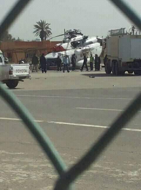 2 more photos of the Mi-14 air ambulance crash in Tripoli   