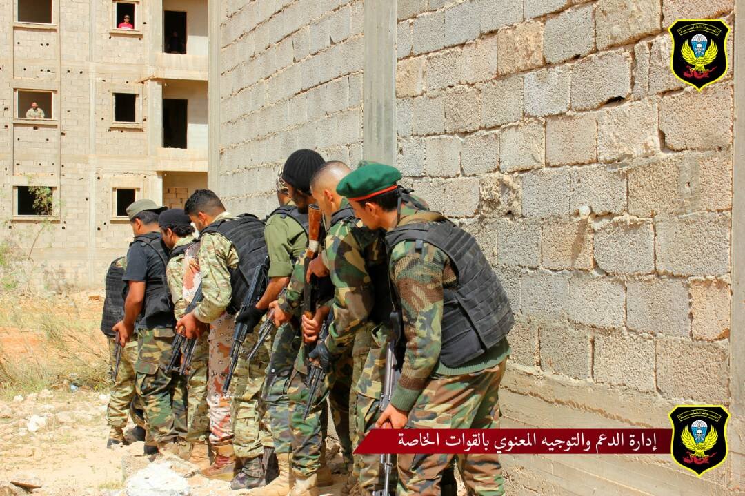 24 fighters of LNA al-Saiqa graduated a 3-week MOUT course.   