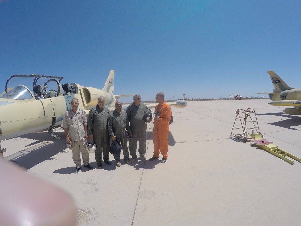 Libya- L-39 out of Misrata conducting reconnaissance sortie   