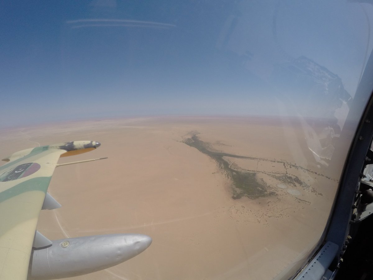 Libya- L-39 out of Misrata conducting reconnaissance sortie   