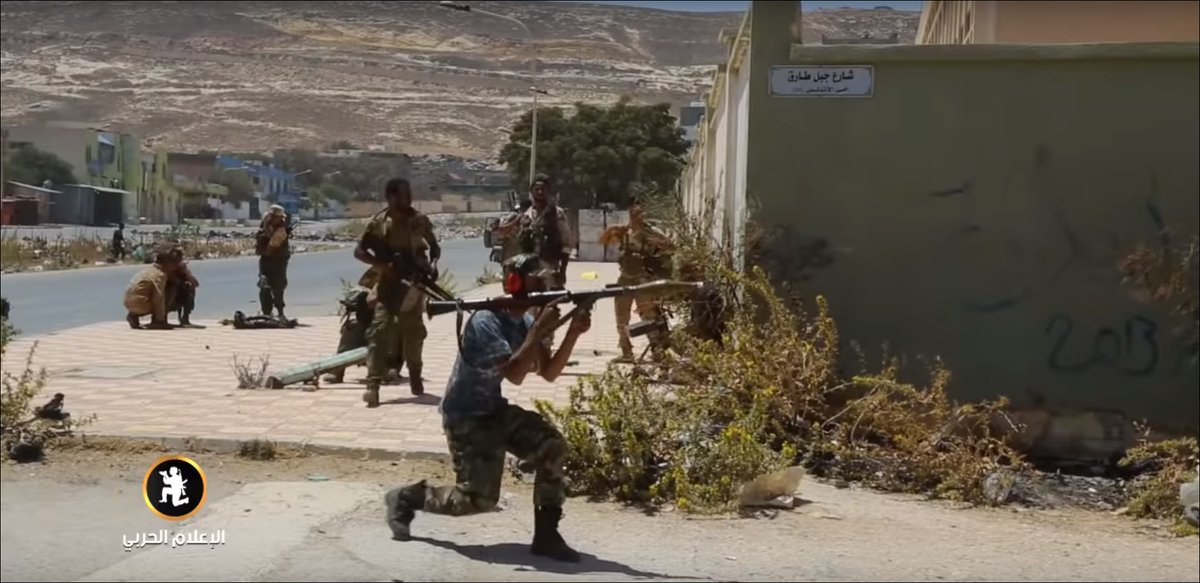 Libya- photos showing LNA forces fighting with MSCD/DPF inside Derna   