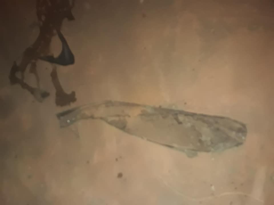 Libya: Images purportedly from the site of the presumed US airstrike in Ubari   