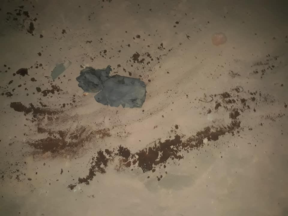 Libya: Images purportedly from the site of the presumed US airstrike in Ubari   