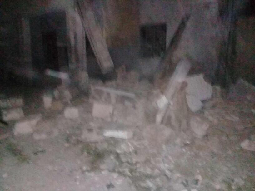 Four rockets fell on Mitiga in Tripoli last night, one on the airport and three on the surrounding area causing damage to the people's properties   