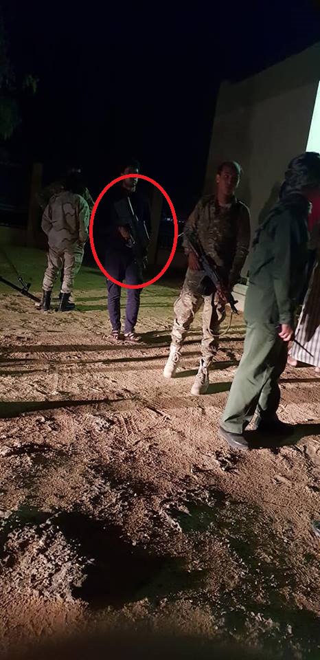 Libya- LNA's 128 Bn. showing presence in Fuqaha the night after ISIS' attack. Note the guy with the FN F2000.   