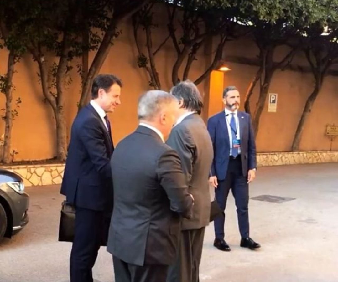 Libya: Italy an PM Conte has arrived in Palermo to attend the conference on Libya.   