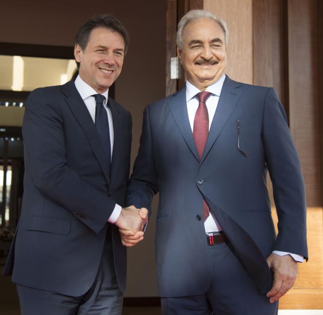 Libya: Italy an PM Conte has also met the LNA leader Khalifa Haftar, in Benghazi.   