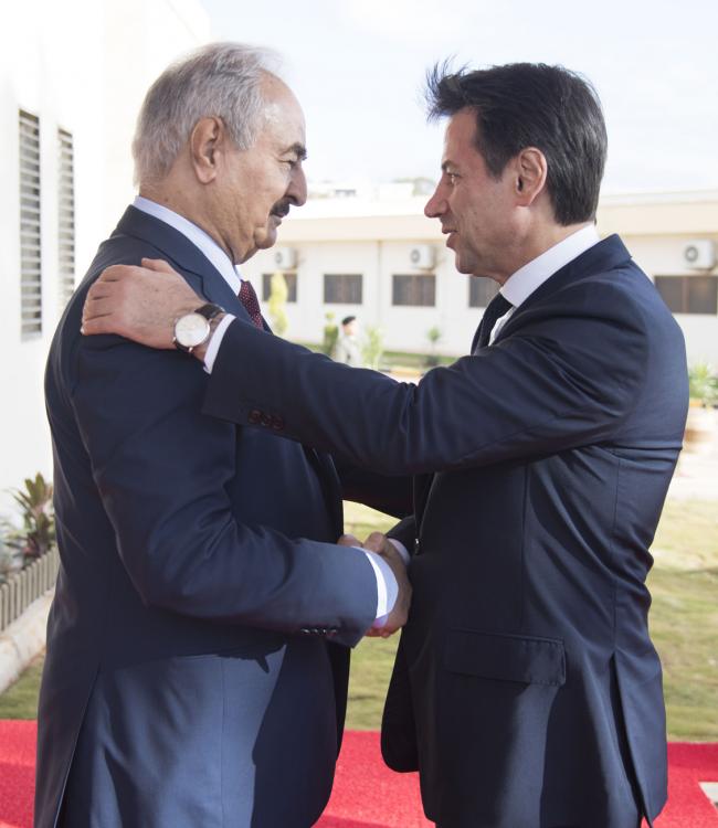 Libya: Italy an PM Conte has also met the LNA leader Khalifa Haftar, in Benghazi.   