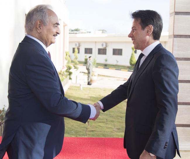 Libya: Italy an PM Conte has also met the LNA leader Khalifa Haftar, in Benghazi.   