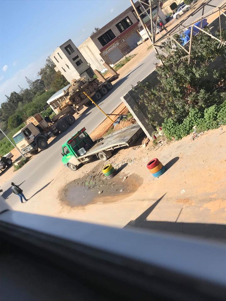 Military buildup in southern Tripoli continues amid reports that Zintan's Osama Ajwaily wants to capture all areas controlled by the Kani militias and possibly, even Tarhouna itself. Libya   