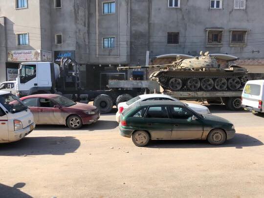 Military buildup in southern Tripoli continues amid reports that Zintan's Osama Ajwaily wants to capture all areas controlled by the Kani militias and possibly, even Tarhouna itself. Libya   