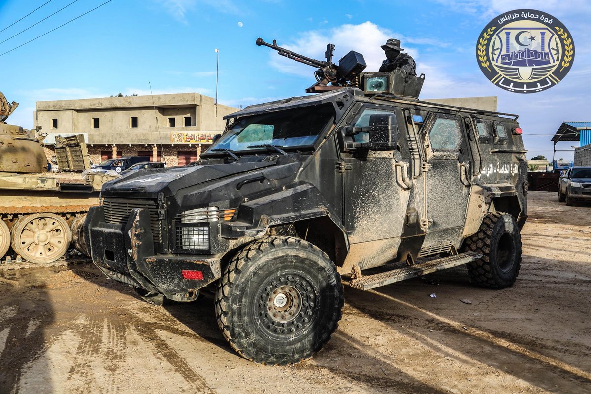 Libya- interesting TPF photos from recent fighting in Tripoli, starting with a very rare sighting of a STREIT Group Spartan, which despite being delivered in 2014 in violation of UN embargo, were rarely seen in recent years:    