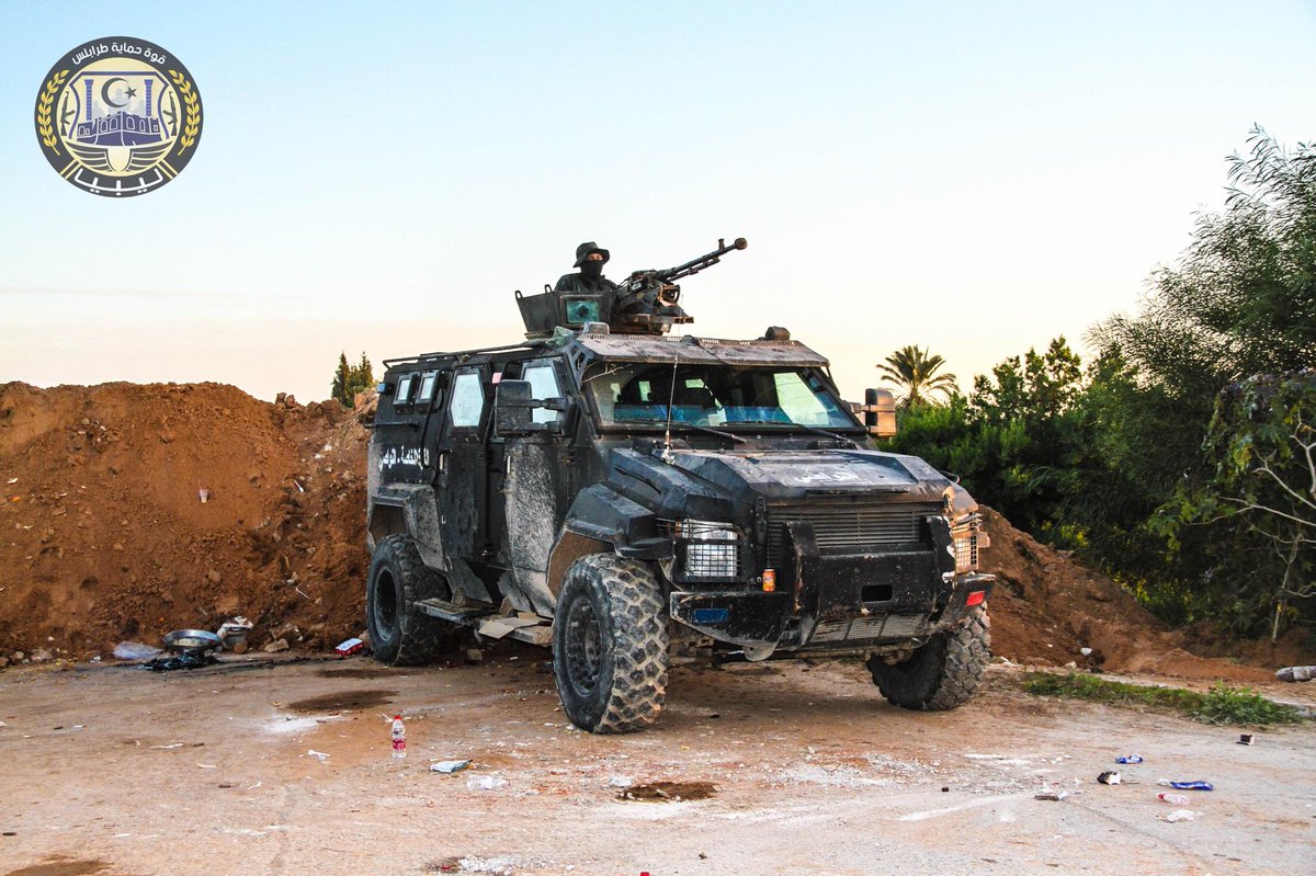 Libya- interesting TPF photos from recent fighting in Tripoli, starting with a very rare sighting of a STREIT Group Spartan, which despite being delivered in 2014 in violation of UN embargo, were rarely seen in recent years:    