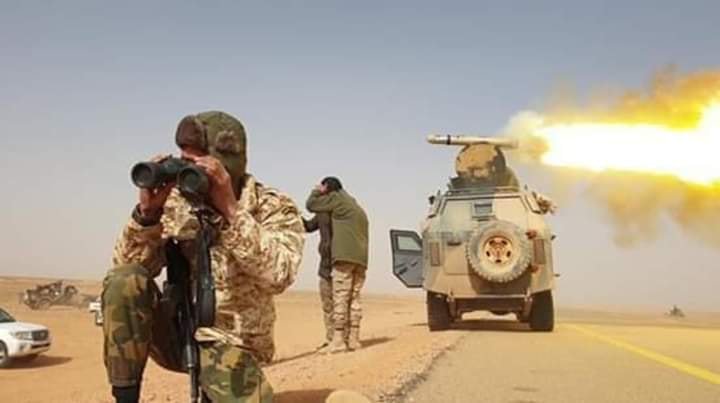 Photo of 9M133 Kornet/AT-14 Spriggan mounted on KrAZ Cougar fired by LNA in the south   