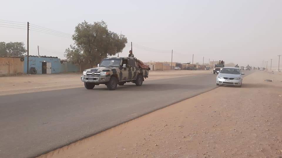 Local sources: Libyan National Army arrived in Ghat Libya   