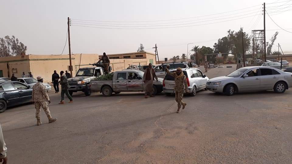 Local sources: Libyan National Army arrived in Ghat Libya   