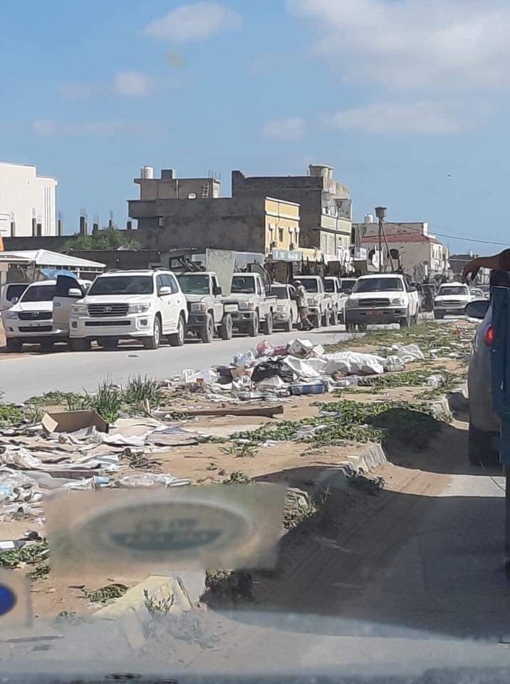 Photos of the gathering of the militias of Tripoli in Simafro al - Khala