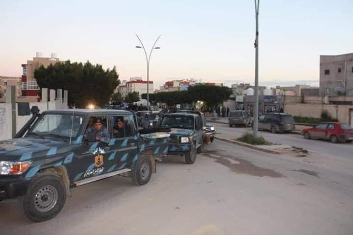 Garyan: The arrival of the central support force (Riot Force) of the General Command of the LNA and stationed in the city of Garyan