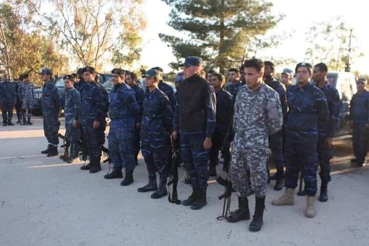 Garyan: The arrival of the central support force (Riot Force) of the General Command of the LNA and stationed in the city of Garyan