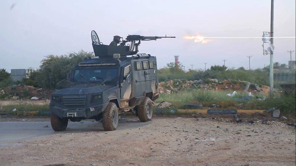 Photos of clashes at airport road today and yesterday