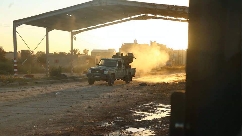 Photos of clashes at airport road today and yesterday