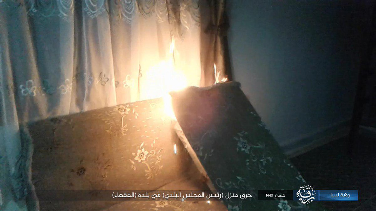 ISIS released photo set depicting the recent attack on Fuqaha and the degree of freedom of operations they had