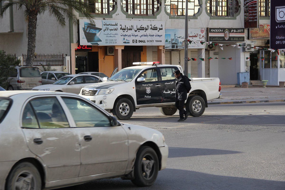 Security deployment in Misrata to maintain security