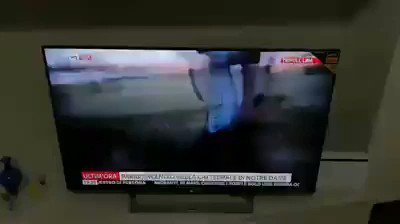 A video broadcast by Sky News  shows one of the main points of the fighting this evening, and the journalist says that the attacking forces have a heavy weapon and have a high firepower forced the GNA forces to retreat We are transported in an armored vehicle to leave the line of fighting