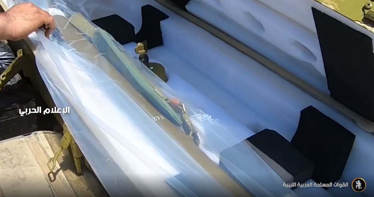 Libya- more photos from an LNA video showing the loot taken from GNA-linked forces, including several SA-7 MANPADS, a small commercial quadcopter and various vehicles from multiple Katibas   