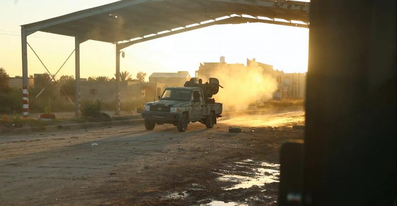 Violent clashes near Asbia renewed clashes between the forces of the LNA and GNA