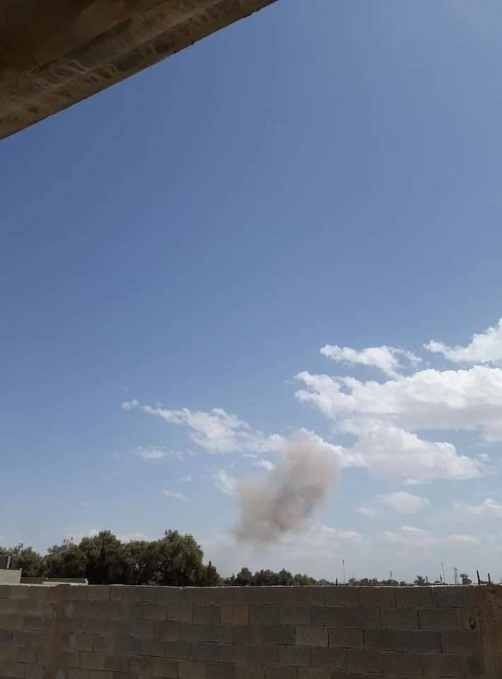 May 1st, 2019  So far:  Two airstrikes have been reported in south Sirte.  An airstrike conducted in Hira, near Azizyia city.   And another strike in Bir al-Alam, west Qasr Ben Ghashir.   