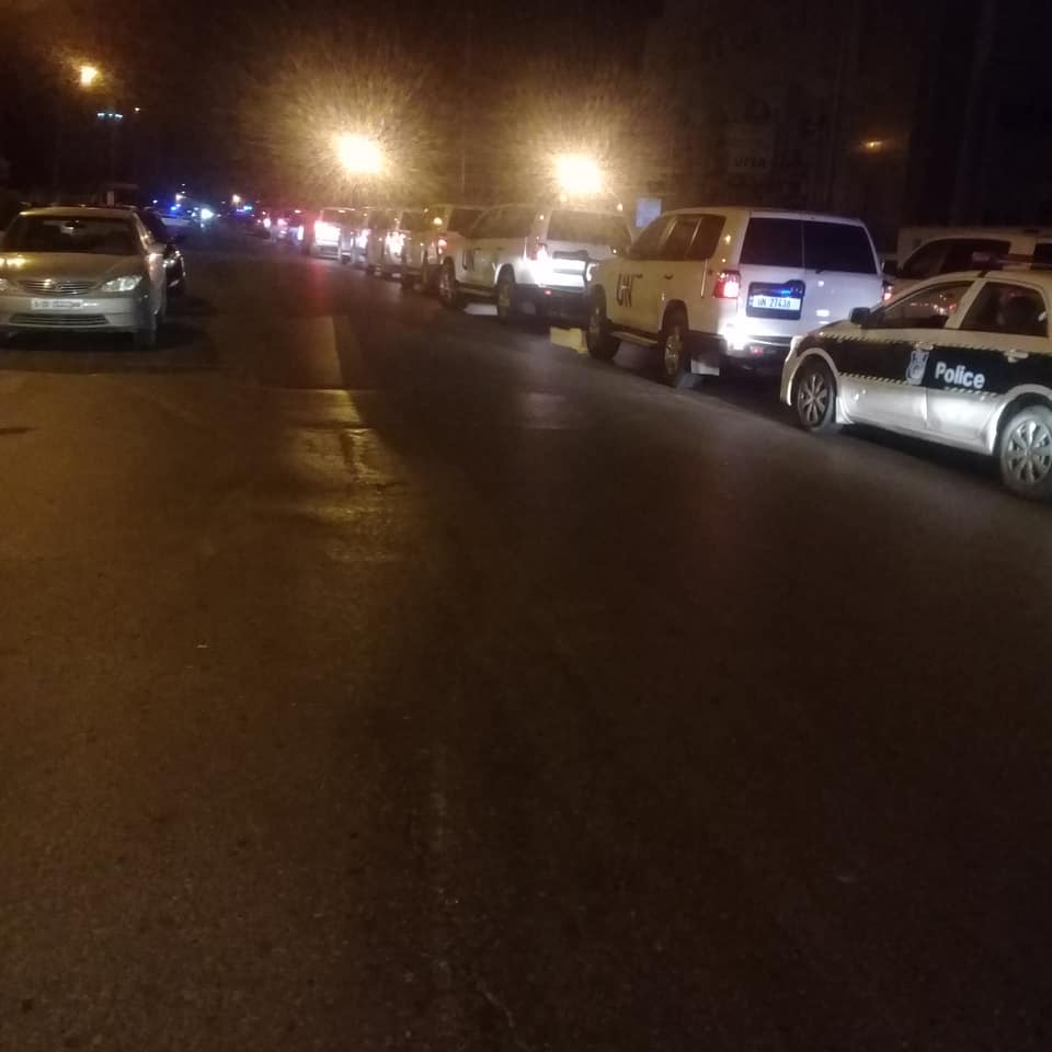 A group of protesters intercepts the convoy of UN mission in Libya while en route to Ras Ajdir border with Tunisia in Sabratha, a city loyal to Haftar. No further details were given.   