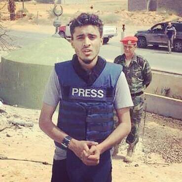 Channel @ libyaalahrartv announces the loss of contact with two of its crew, namely, journalist Mohammed al-Qarj and photographer Mohammed al-Shaibani while covering the clashes south of Tripoli.
