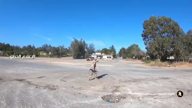 A tour inside the area of Sabia after being cleared and secured by the LNA
