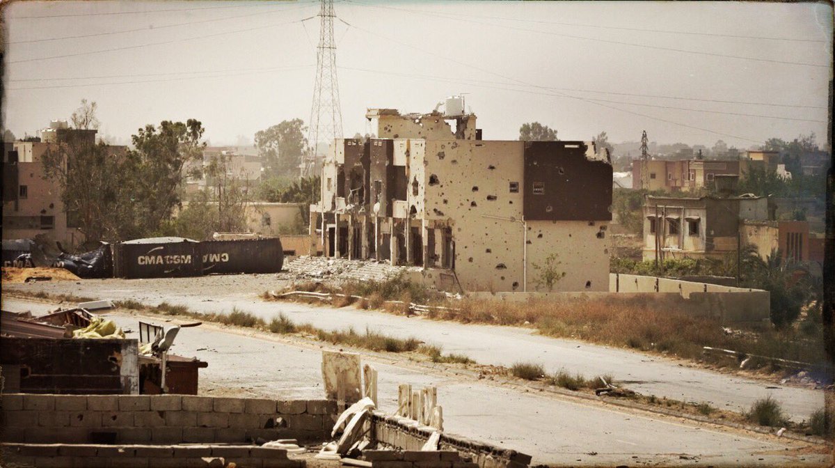 Yarmouk frontline, south of Tripoli. Yesterday afternoon.  Libya
