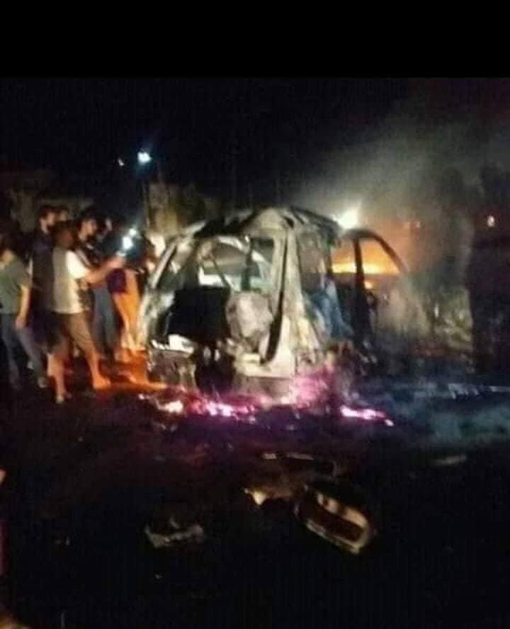 3 civilians killed and 2 injured following an alleged LNA airstrike on Naser village south Zawia city.   