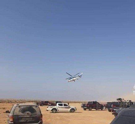The police and criminal investigation helicopter operate the area from Ijdabia to Sirte. 
